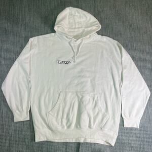 Dr. Phil White Heavyweight Pullover Hoodie Adult Sz 2XL New